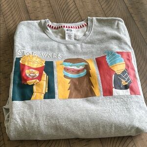 Star Wars Crewneck Bantha Burgers and Blue Milk